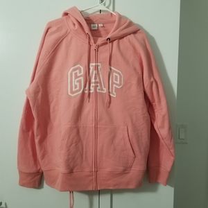 Gap factory fleece full zip hoodie - never worn